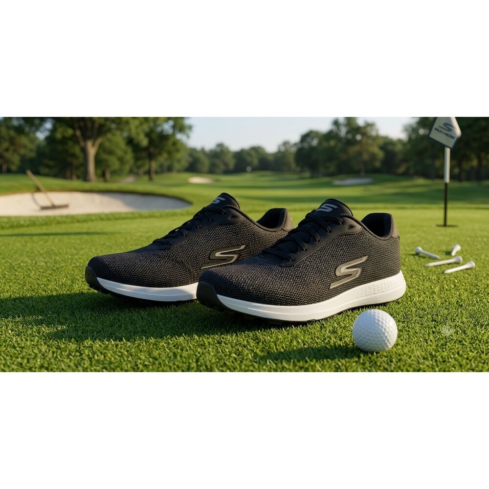 Skechers Go Golf Max Fairway Women’s 6 Black 14889 Quick Fit Ultra Flight